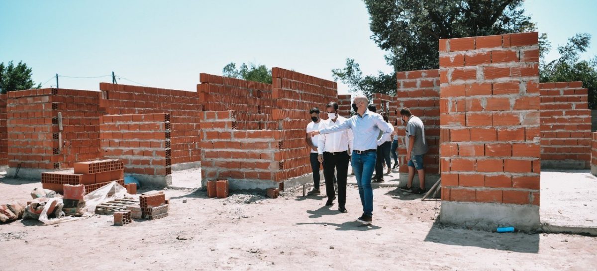 Avanza la construcción del nuevo CDI del barrio La Chechela y la edificación de 57 viviendas en el barrio Philips