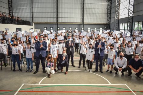 Se realizó el acto de colación de la tercera camada de ingresantes al Colegio Preuniversitario UBA Escobar “Dr. Ramón Antonio Cereijo”