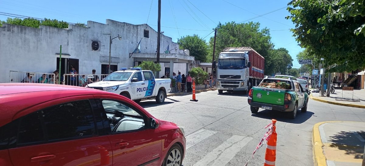 Matheu: el tránsito se pone “pesado” en Av. Nazarre