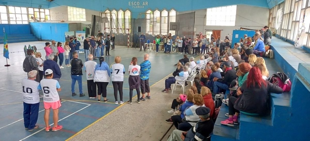 Adultos mayores: se realizó el acto de apertura de la segunda edición de las olimpíadas “Los Escobarenses 2022”