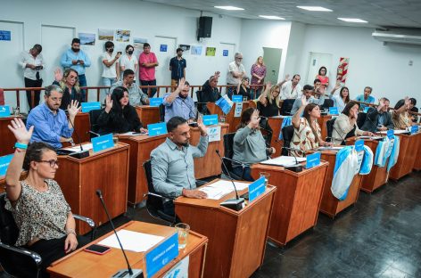 HCD de Escobar: se aprobaron diez proyectos en una sesión especial dedicada a Malvinas