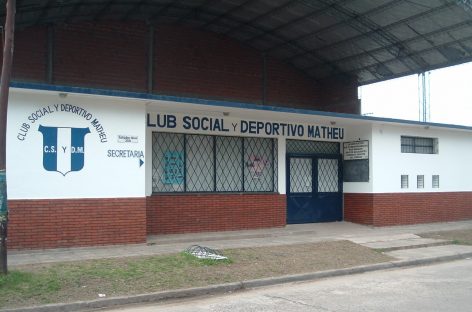 El Club Social y Deportivo Matheu convoca a la Asamblea General Ordinaria