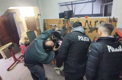 Clausuran un taller clandestino de venta de autopartes en Ing. Maschwitz
