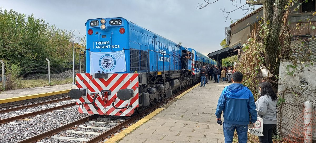 Se reactivó el servicio ferroviario del ramal Victoria – Capilla del Señor: el tren vuelve a pasar por Garin, Savio y Matheu
