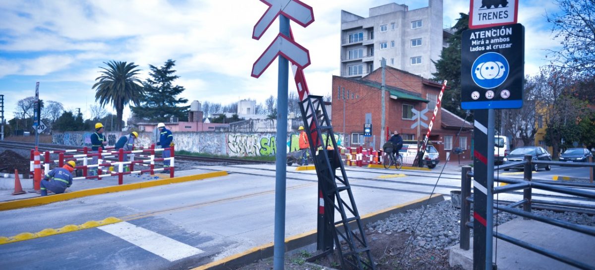 Belén de Escobar: quedó habilitado el cruce de ferrocarril de la calle Don Bosco y se trabajará en el de César Díaz
