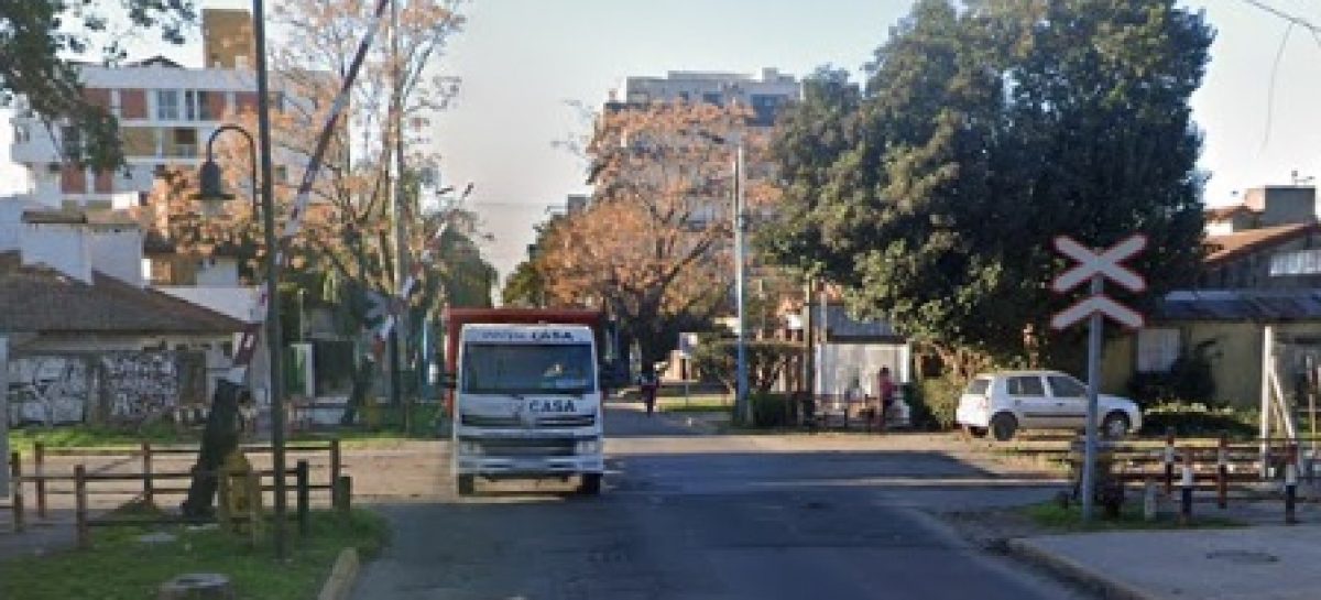 Hoy queda habilitado el paso a nivel de la calle César Díaz de Belén de Escobar