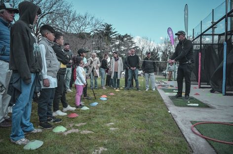 Se inauguró el primer Golfito libre y gratuito del distrito