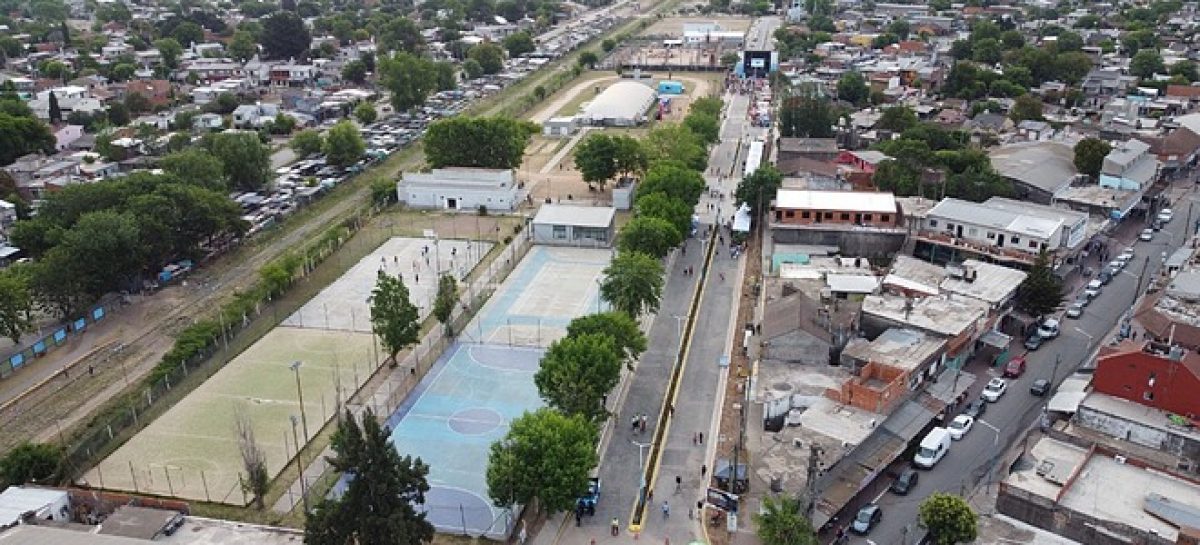 Se inauguró la ampliación del Boulevard 5 de Junio en Maquinista Savio