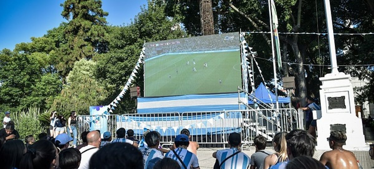 La final del mundial se podrá vivir en los Puntos de Encuentro del distrito