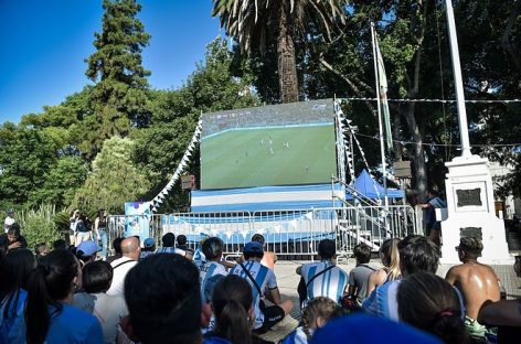 La final del mundial se podrá vivir en los Puntos de Encuentro del distrito