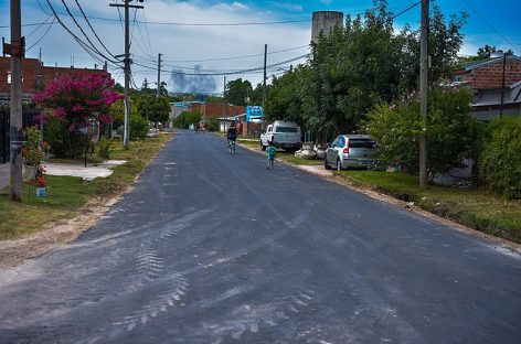 Obras de pavimento y redes de agua corriente en Belén de Escobar