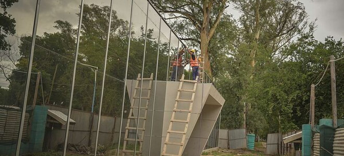 Continúan las obras de la Unidad de Diagnóstico Precoz y la instalación de cloacas en el barrio San Miguel de Ing. Maschwitz