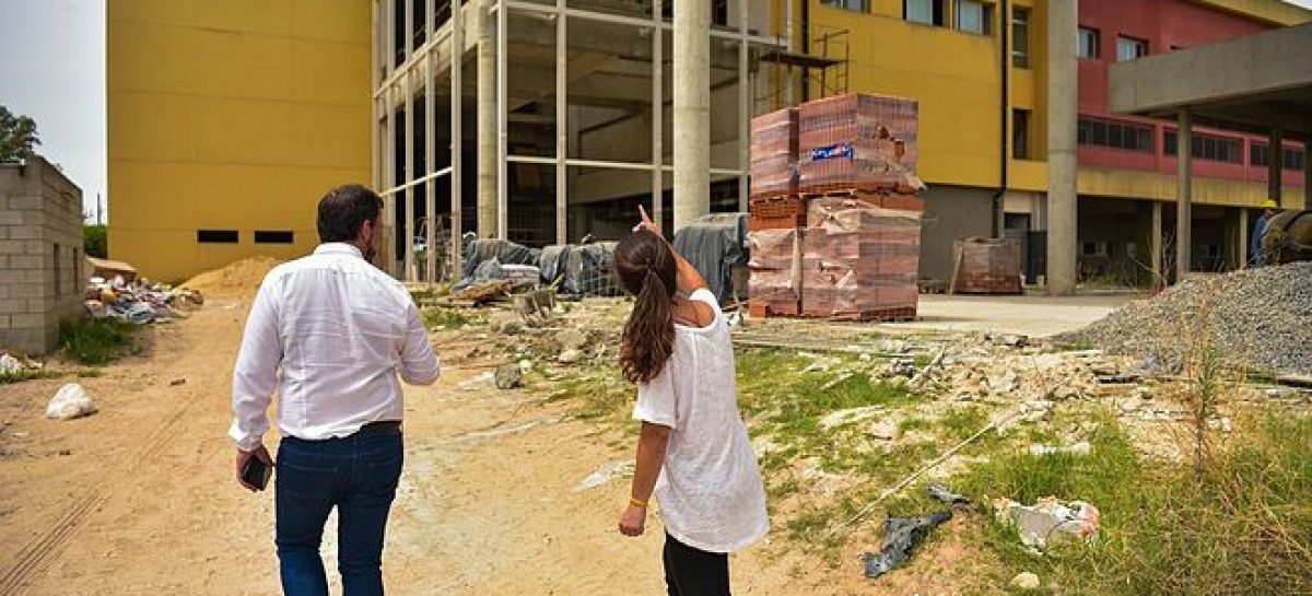 Garín: avanza el saneamiento del Arroyo Bedoya y la construcción del Hospital del Bicentenario