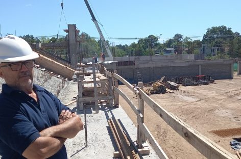 Arquitecto Pecchiai: “La obra del microestadio de Matheu está avanzada en un 70 por ciento”