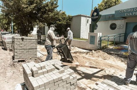 Maquinista Savio: avanza la puesta en valor de la calle El Jilguero de Maquinista Savio