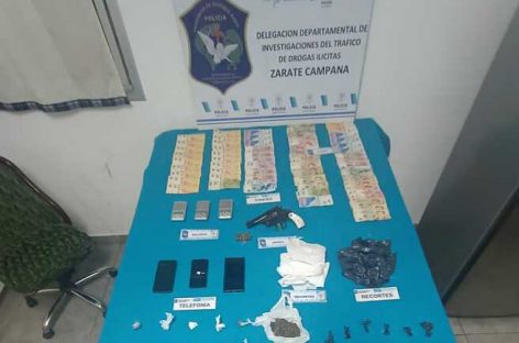 Maquinista Savio: secuestran droga y detienen al sujeto que la comercializaba