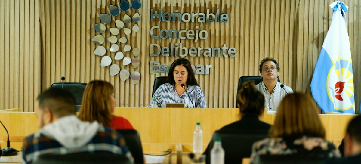 HCD de Escobar: se realizó la tercera Sesión Ordinaria