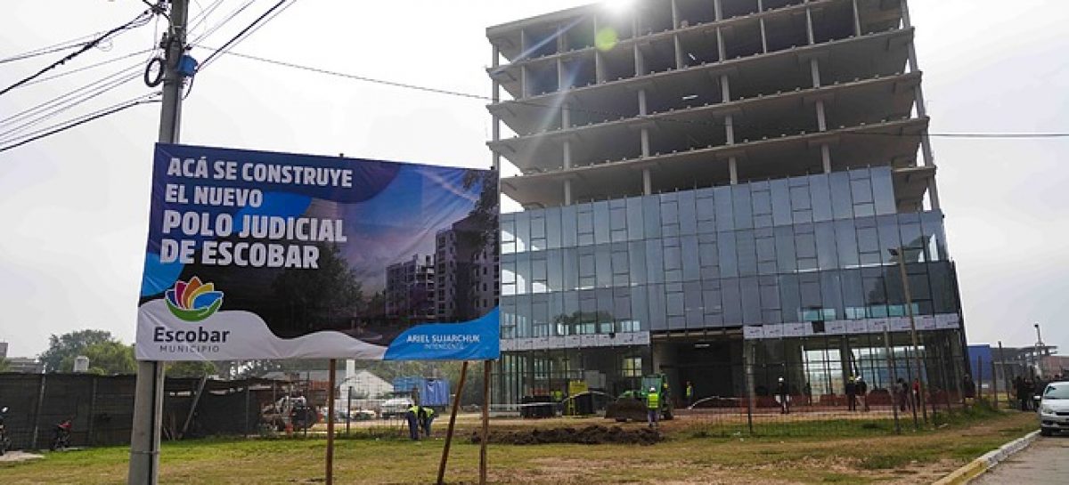 Últimos detalles de cara a la inauguración del nuevo Polo Judicial de Escobar