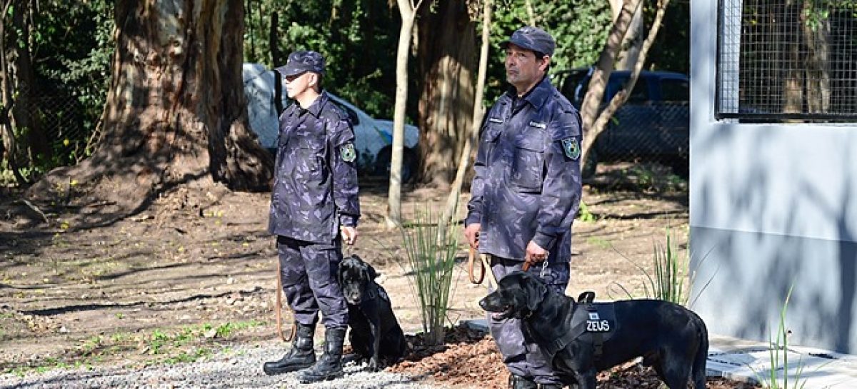 En el Polo de Seguridad se inauguró un nuevo espacio para la División Canina