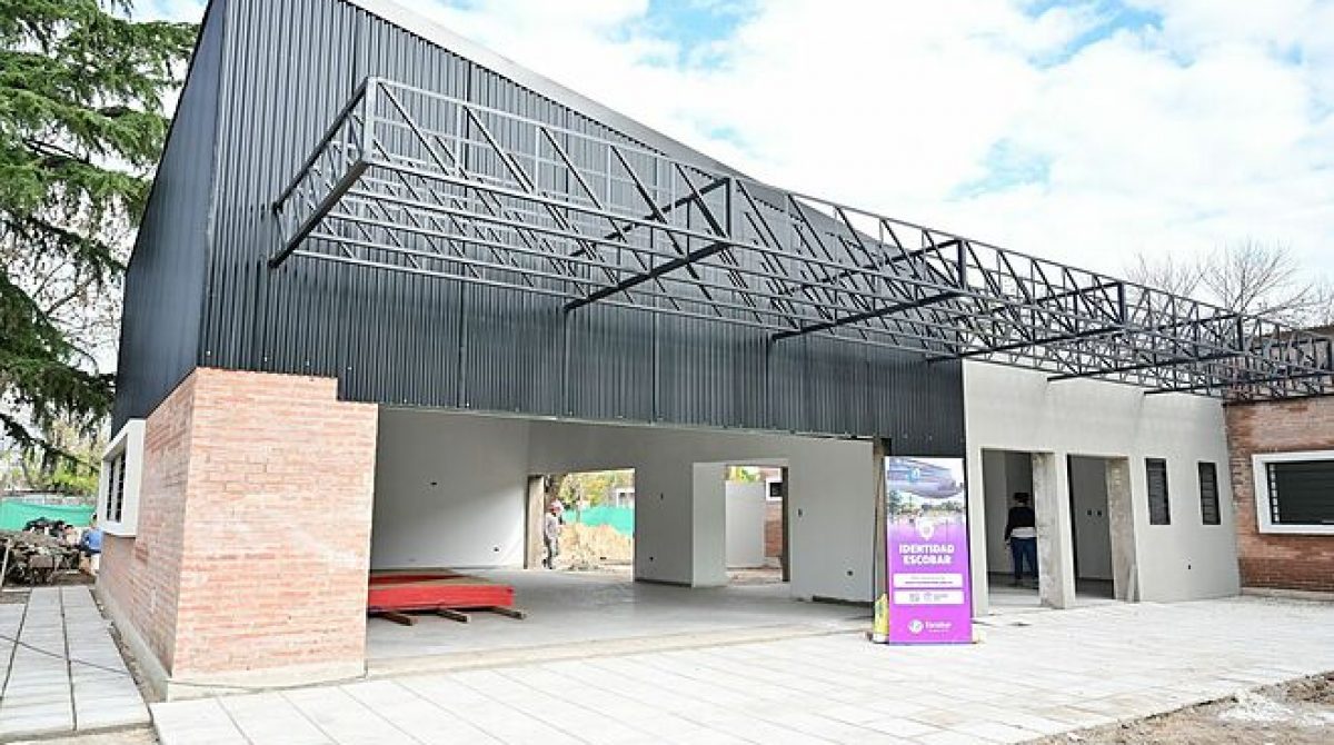 Matheu: avanza la construcción del jardín de infantes y el nuevo centro cívico