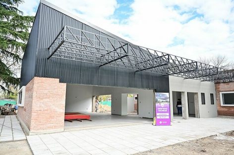 Matheu: avanza la construcción del jardín de infantes y el nuevo centro cívico