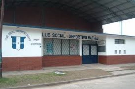 El Club Social y Deportivo Matheu llevará a cabo una nueva Asamblea el 11 de agosto