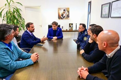 Kicillof se reunió con Sujarchuk a raíz de los casos de incitación a los saqueos