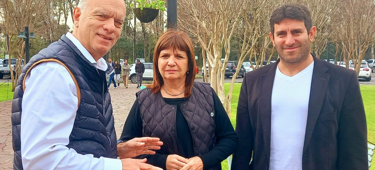 Patricia Bullrich, junto a Grindetti y Klix en Escobar: “Venimos a ordenar el país”