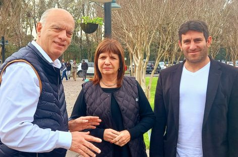 Patricia Bullrich, junto a Grindetti y Klix en Escobar: “Venimos a ordenar el país”