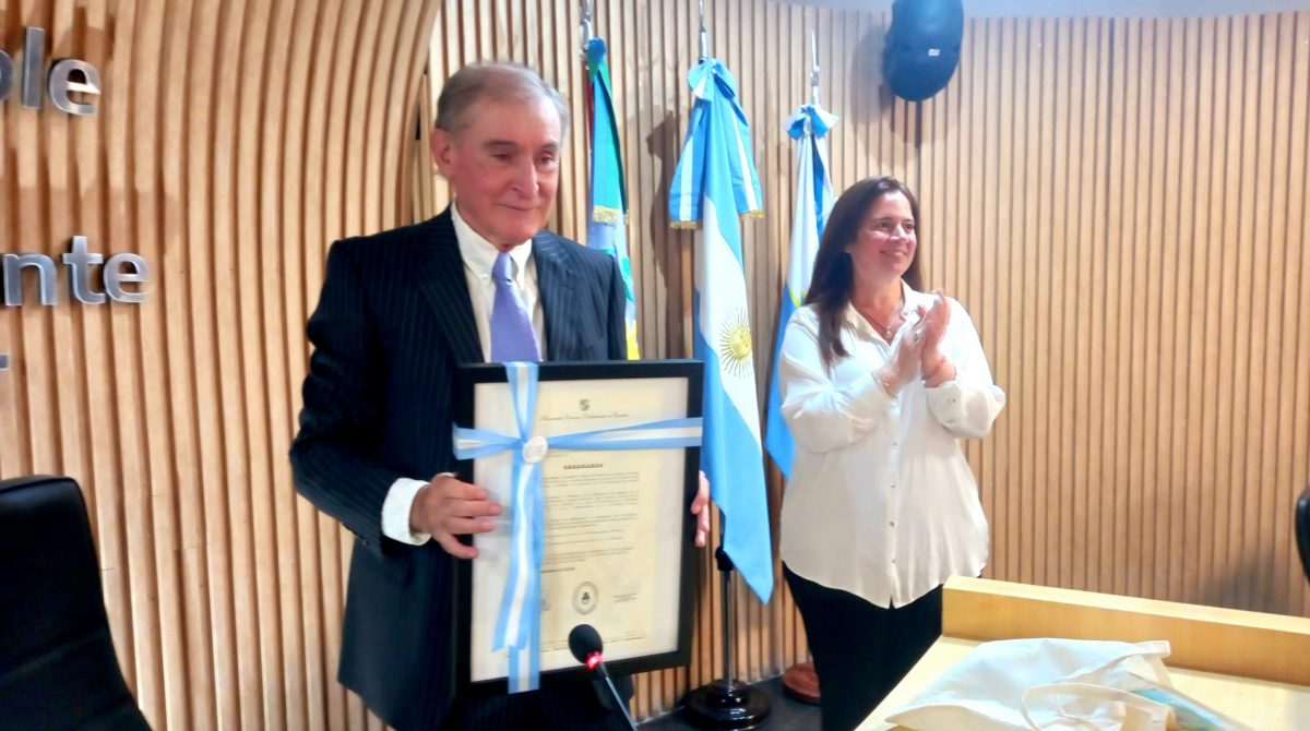 El “Doc” Rubén González, declarado Ciudadano Ilustre de Escobar
