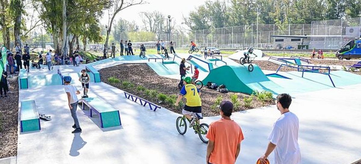 Se inauguró el segundo skatepark del distrito en Ingeniero Maschwitz