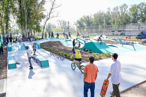 Se inauguró el segundo skatepark del distrito en Ingeniero Maschwitz