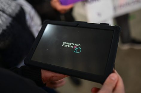 La Municipalidad entregó 4000 tablets del programa Conectando Con Vos