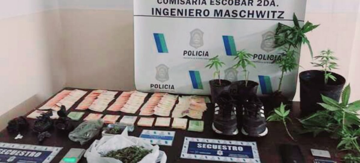 Maschwitz: detuvieron a un peligroso delincuente que había cometido un robo a mano armado y se dedicada a la venta de droga