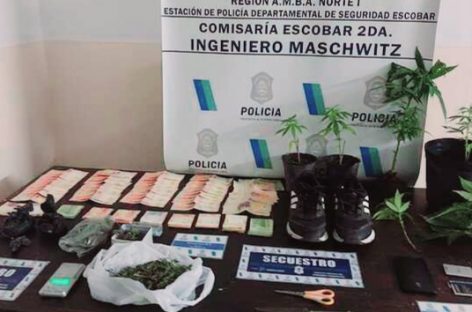 Maschwitz: detuvieron a un peligroso delincuente que había cometido un robo a mano armado y se dedicada a la venta de droga