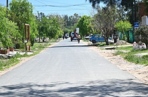 Finalizaron las obras de conectividad en el barrio San Luis de Belén de Escobar