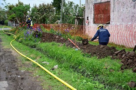 Garín: continúan las obras de gas, nuevos pavimentos y la futura Escuela de Artes y Oficios