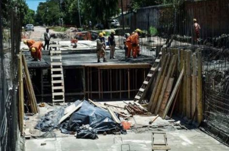 Garín: avanza la etapa final de la obra de saneamiento integral del Arroyo Bedoya