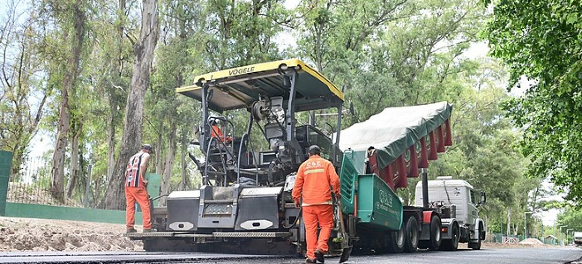 Continúan las obras para reacondicionar la ruta 26