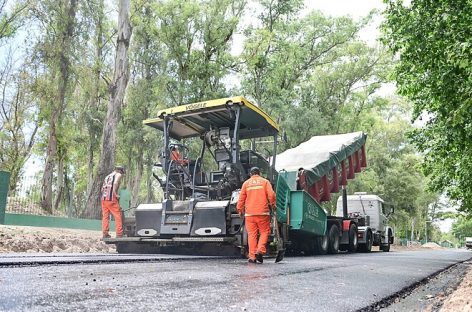 Continúan las obras para reacondicionar la ruta 26