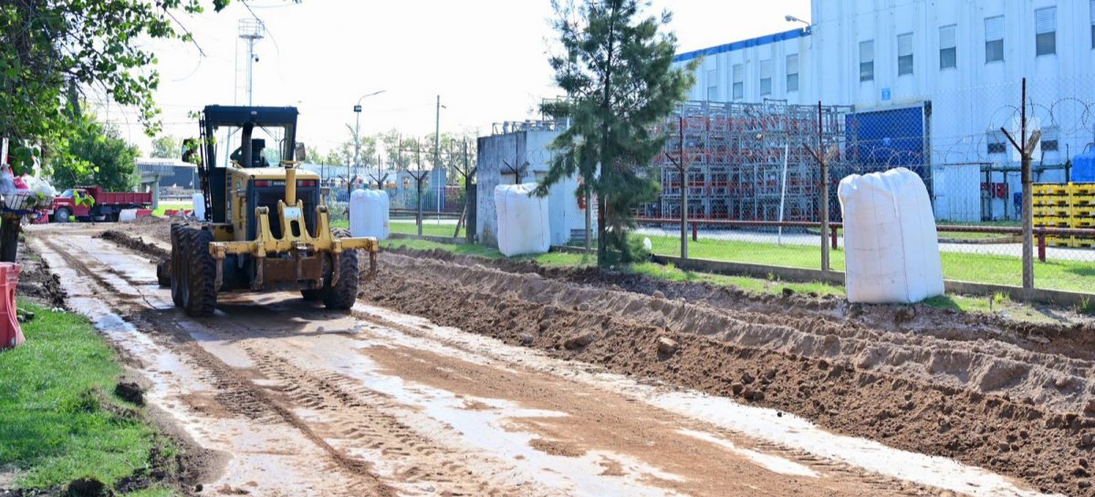 Belén de Escobar: comenzó la obra de repavimentación y ensanche de la calle La Victoria