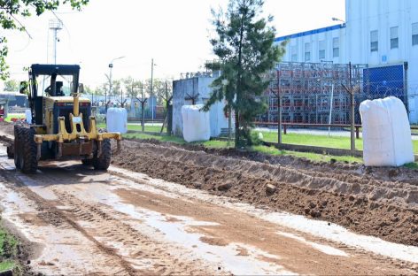 Belén de Escobar: comenzó la obra de repavimentación y ensanche de la calle La Victoria