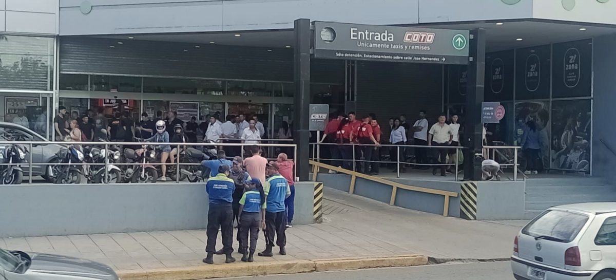 La Municipalidad denunciará penalmente al supermercado Coto de Garín por violación de una clausura