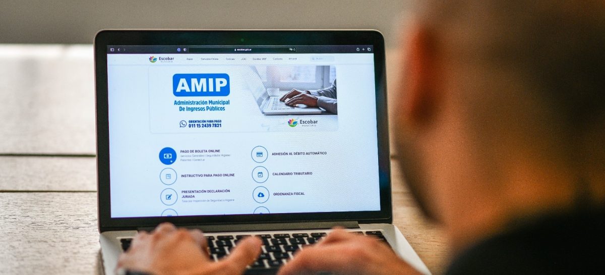 AMIP: a partir de 2024 se implementarán nuevos beneficios para los contribuyentes escobarenses