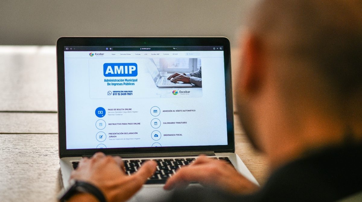 AMIP: a partir de 2024 se implementarán nuevos beneficios para los contribuyentes escobarenses