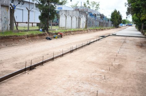 Avanza la construcción de nuevos accesos a Panamericana y la repavimentación de la calle Victoria en Belén de Escobar