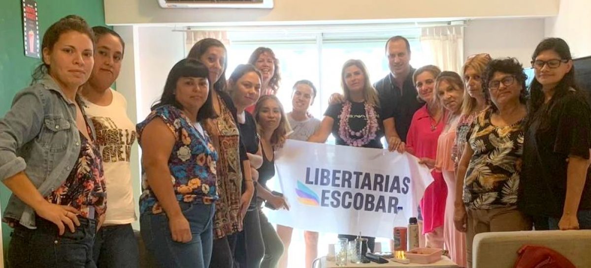 Se formó la agrupación “Libertarias Escobar”