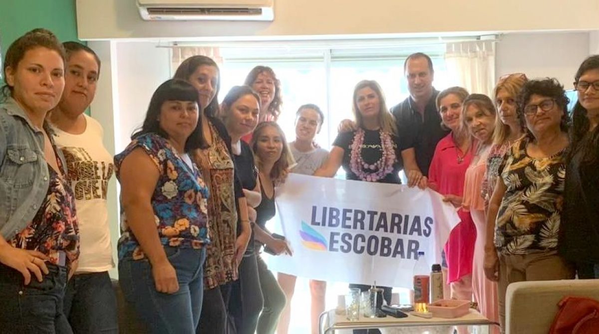 Se formó la agrupación “Libertarias Escobar”