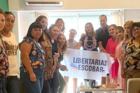 Se formó la agrupación “Libertarias Escobar”