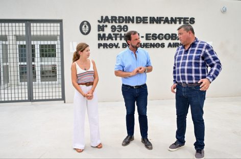 Matheu: el Jardín de Infantes próximo a inaugurarse ofrecerá 200 vacantes